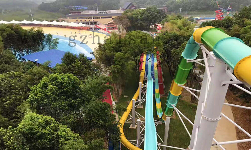 如何设计水上乐园的水上滑梯水回收设备？